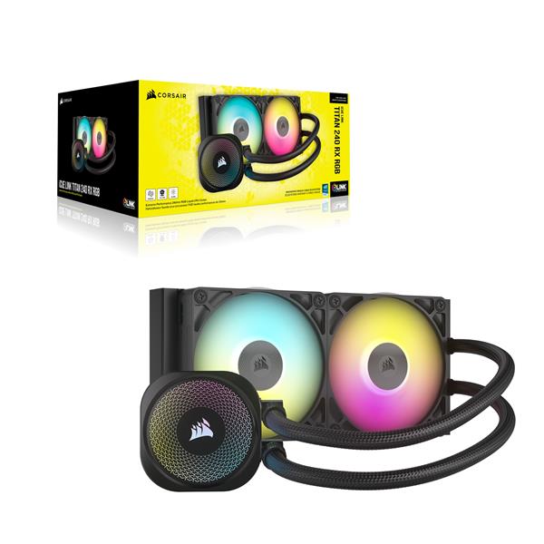 Corsair CPUクーラー iCUE LINK TITAN 240 RX RGB CW-9061016-WW