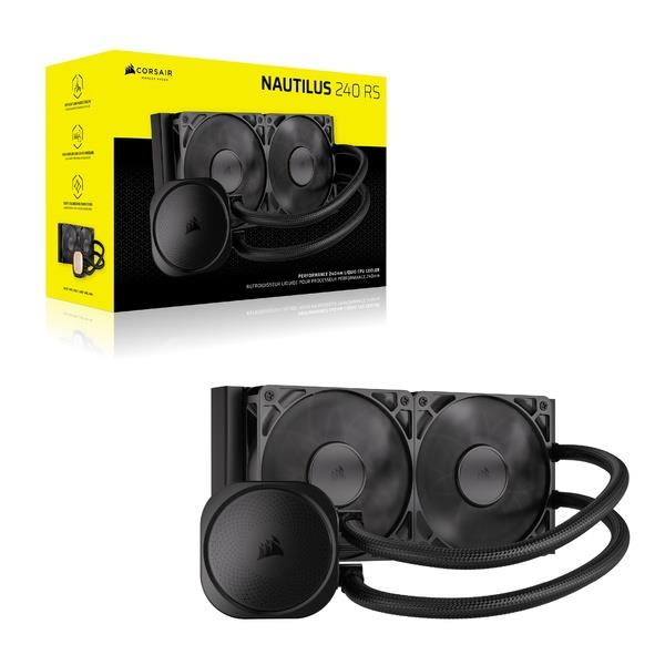 PC用ファン・クーラー CORSAIR NAUTILUS 240 RS NAUTILUS RSシリーズ | CORSAIR 水冷一体型CPUクーラー | 株式
