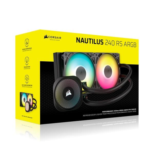 Corsair CPUクーラー NAUTILUS 240 RS ARGB CW-9060092-WW | ノジマ