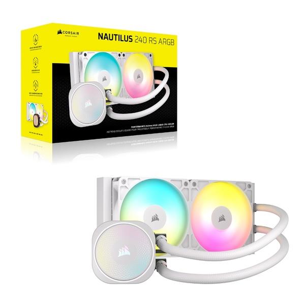 PC用ファン・クーラー CORSAIR NAUTILUS 240 RS NAUTILUS 240 RS ARGB Liquid CPU Cooler
