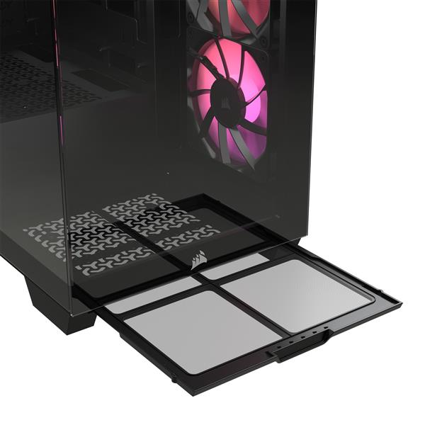 Corsair PCケース iCUE LINK 3500X RGB Tempered Glass Mid