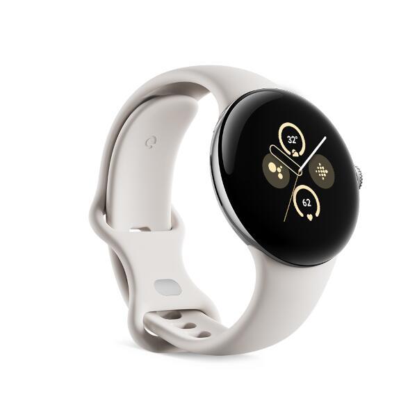 Google GA05031GB スマートウォッチ Google Pixel Watch 2【Polished Silver  アルミケース/Porcelain アクティブ バンド/Wi-Fiモデル/2023年10月モデル】 | ノジマオンライン