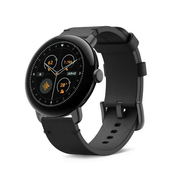 Google GA06142WW スマートウォッチ 交換バンド Google Pixel Watch 3 45mm クラフトレザーバンド  Obsidian Sサイズ | ノジマオンライン