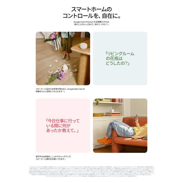 Google スマートスピーカー Google Home Speaker Porcelain GA09978JP