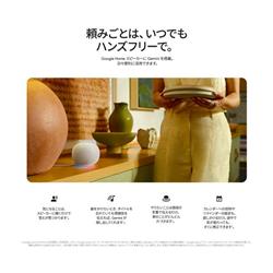 Google スマートスピーカー Google Home Speaker Hazel GA10554JP