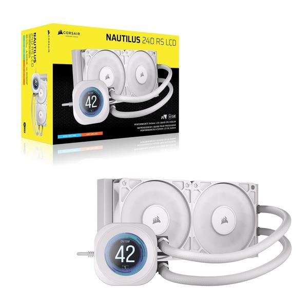 Corsair CPUクーラー NAUTILUS 360 RS LCD White CW-9061034-WW