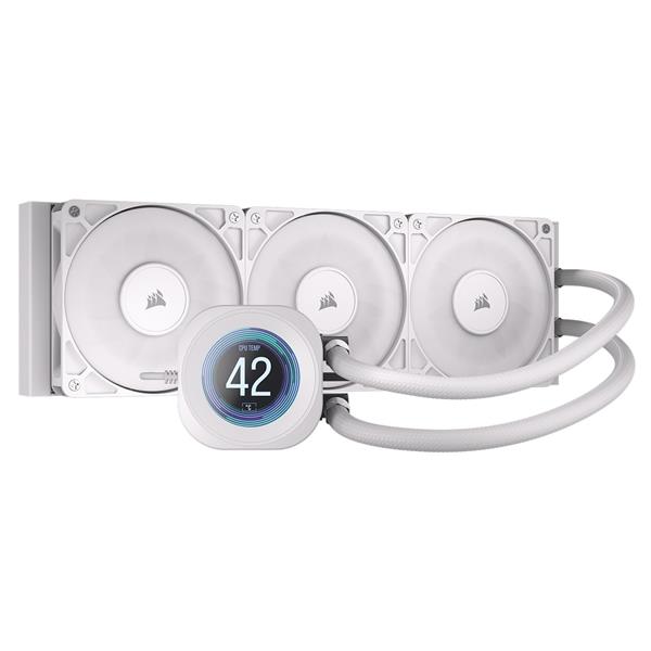 Corsair CPUクーラー NAUTILUS 360 RS LCD White CW-9061034-WW