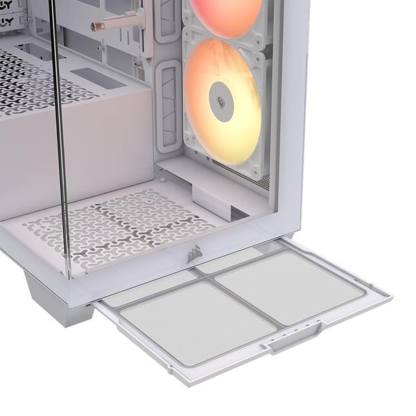Corsair PCケース 3500X RS-R ARGB ホワイト CC-9011323-WW | ノジマ