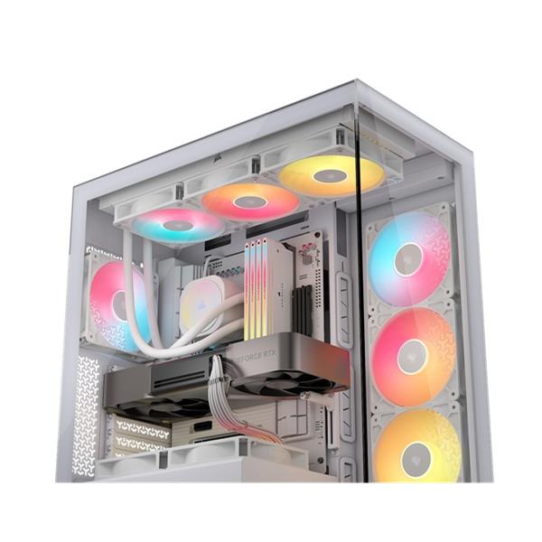Corsair PCケース 3500X RS-R ARGB ホワイト CC-9011323-WW | ノジマ