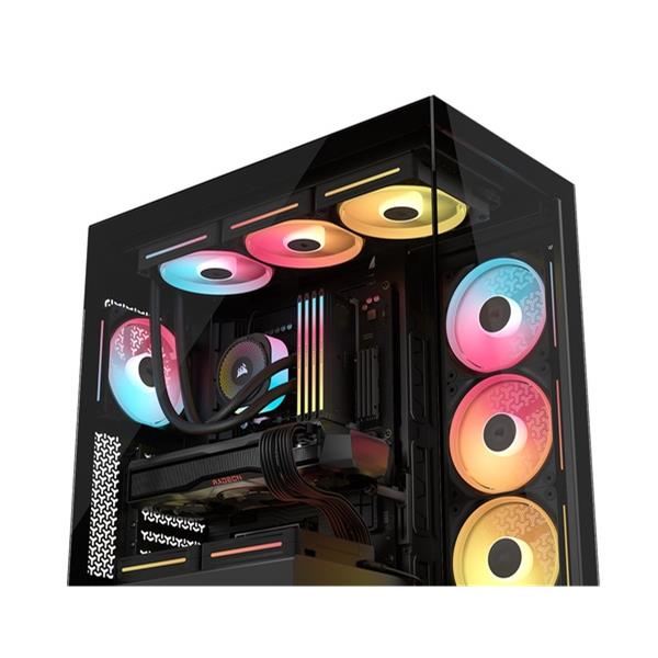 Corsair PCケース 3500X LX-R RGB iCUE LINK ブラック CC-9011324-WW