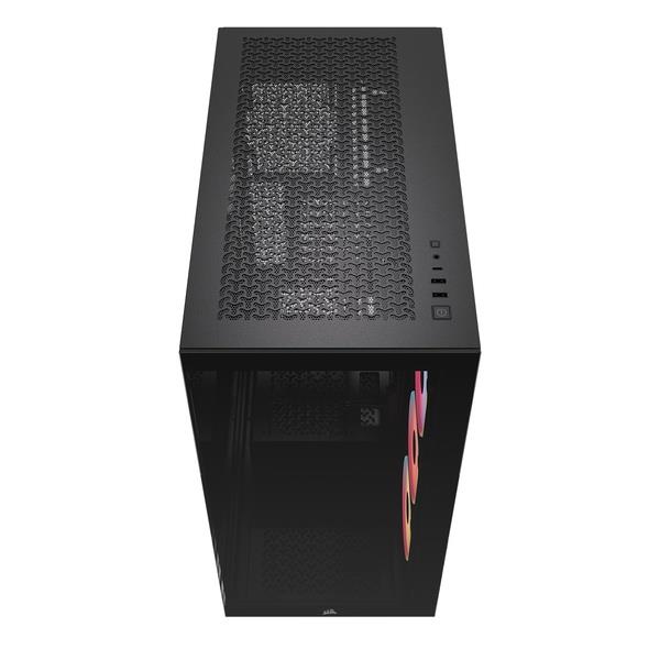 Corsair PCケース 3500X LX-R RGB iCUE LINK ブラック CC-9011324-WW