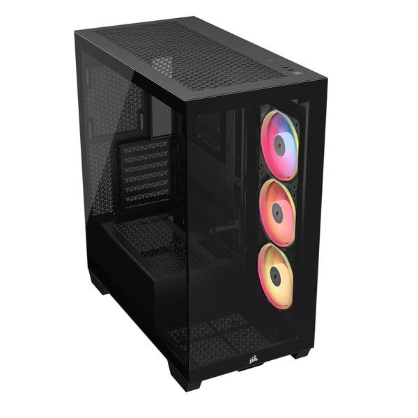 Corsair PCケース 3500X LX-R RGB iCUE LINK ブラック CC-9011324-WW