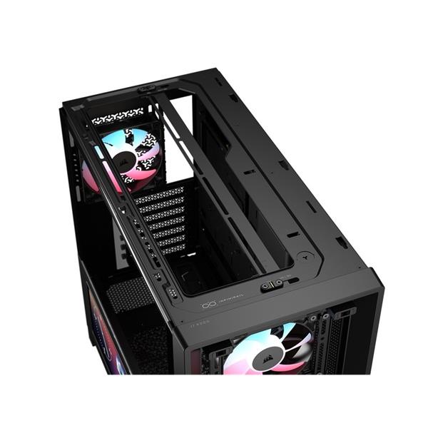Corsair PCケース FRAME 4000D LCD RS ARGB Premium Mid-TowerBlack CC