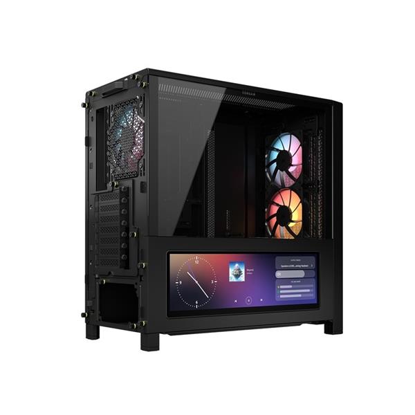 Corsair PCケース FRAME 4000D LCD RS ARGB Premium Mid-TowerBlack CC Corsair PCケース FRAME 4000D LCD RS ARGB Premium Mid-TowerBlack CC