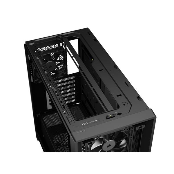 Corsair PCケース FRAME 4000D WOOD RS Modular Mid-Tower Black