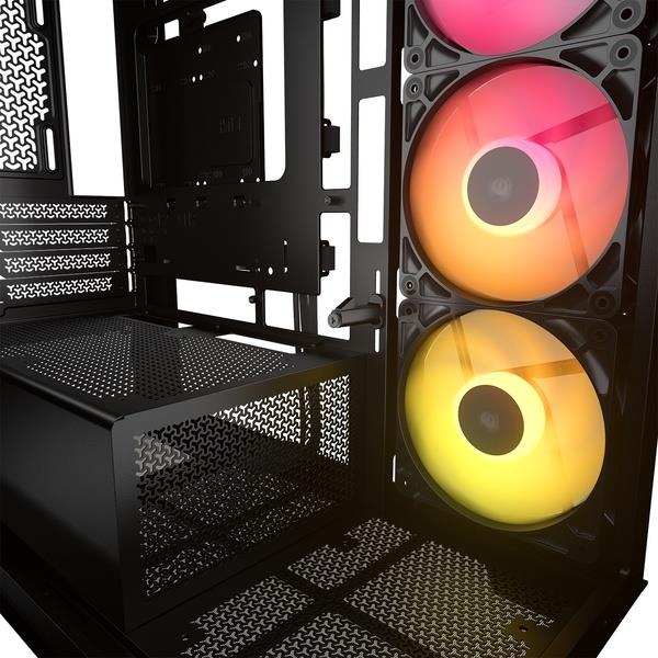Corsair PCケース 2800X RS-R ARGB Micro-ATX Black CC-9011347-WW