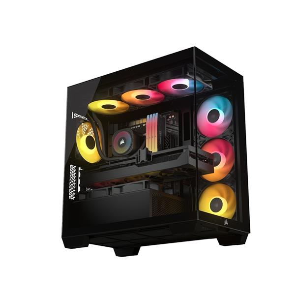 Corsair PCケース 2800X RS-R ARGB Micro-ATX Black CC-9011347-WW