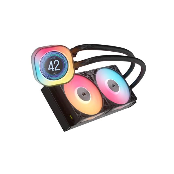 Corsair CPUクーラー iCUE LINK TITAN 240 RX RGB LCD CW-9061022-WW