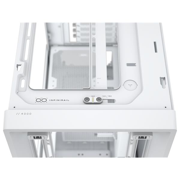 Corsair PCケース FRAME 4000D Performance Mid-Tower White CC