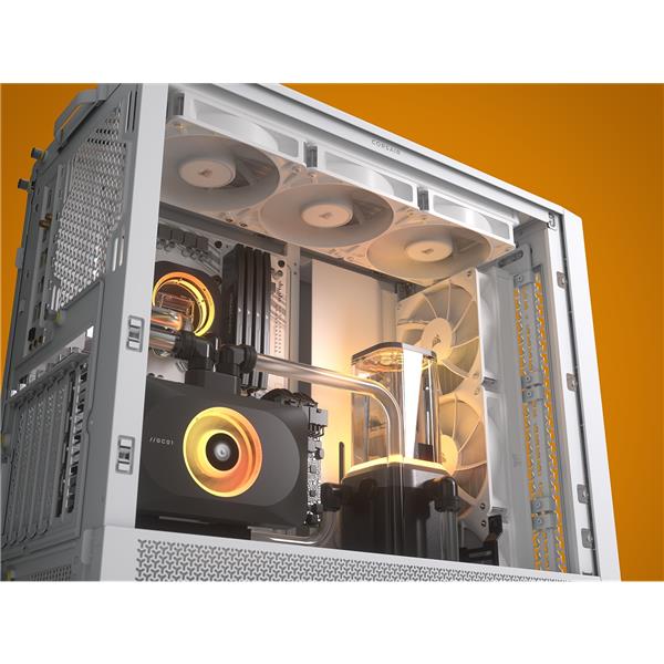 Corsair PCケース FRAME 4000D Performance Mid-Tower White CC