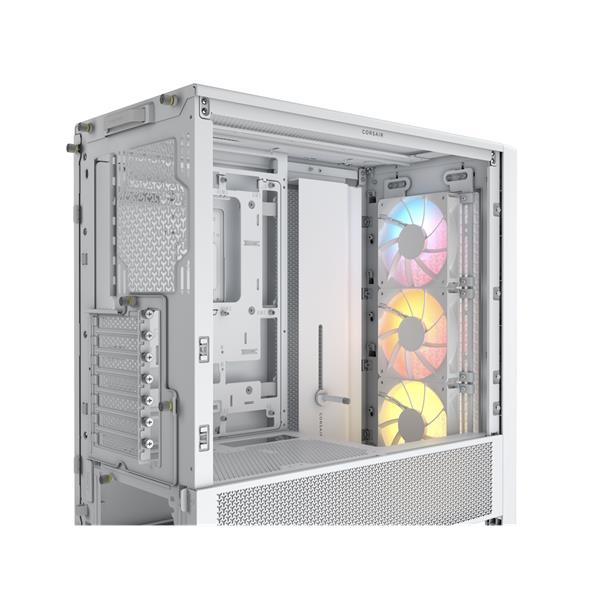 Corsair PCケース FRAME 4000D RS ARGB Mid-Tower White CC-9011297-WW