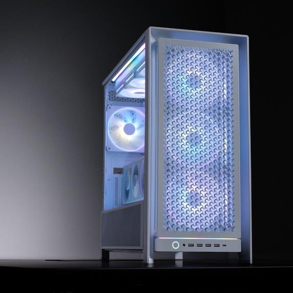 Corsair PCケース FRAME 5000D RS ARGB Mid-Tower White CC-9011310-WW