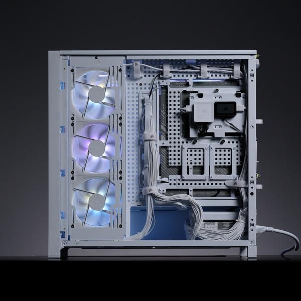 Corsair PCケース FRAME 5000D RS ARGB Mid-Tower White CC-9011310-WW