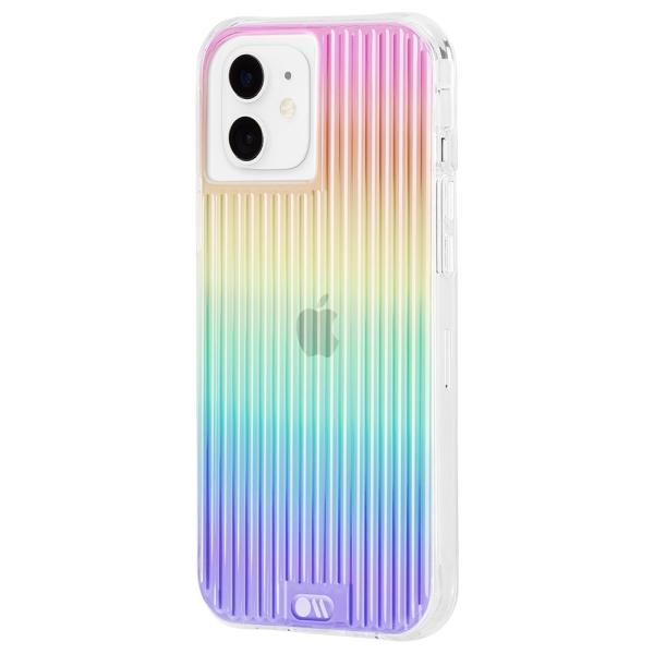 Case-Mate 抗菌 Tough Groove - Iridescent for iPhone 12 mini