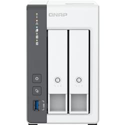 QNAP ネットワーク接続ハードディスク(NAS)【2ベイ/4コア