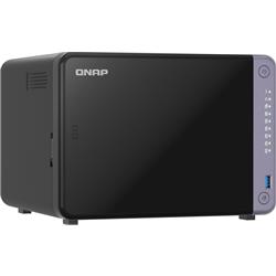 QNAP ネットワーク接続ハードディスク(NAS)【6ベイ/4コア