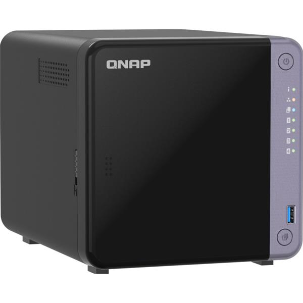 QNAP ネットワーク接続ハードディスク(NAS)【4ベイ/4コア
