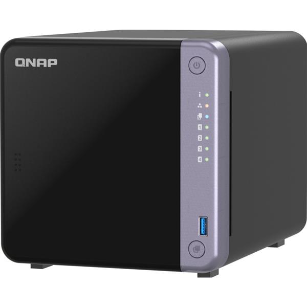QNAP ネットワーク接続ハードディスク(NAS)【4ベイ/4コア