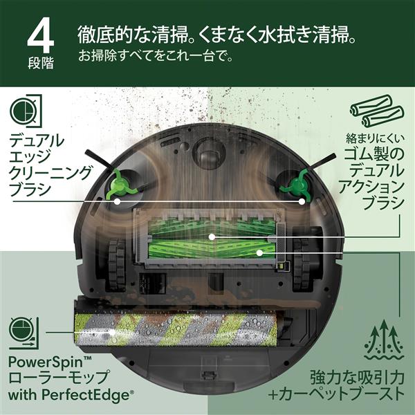 iRobot ロボット掃除機「ルンバ」Max 705 Combo ロボット +