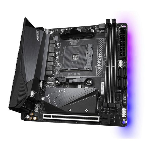 GIGABYTE B550I-AORUS-PRO-AX マザーボード GIGABYTE B550I AORUS PRO AX | ノジマオンライン