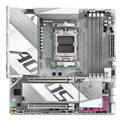 GIGABYTE - 【新品訳あり(箱きず・やぶれ)】 GIGABYTE　MicroATXマザーボード B850M AORUS ELITE WIFI6E ICE　SocketAM5 Gigabyte B850M AORUS Elite WiFi6E Ice AMD AM5 microATX