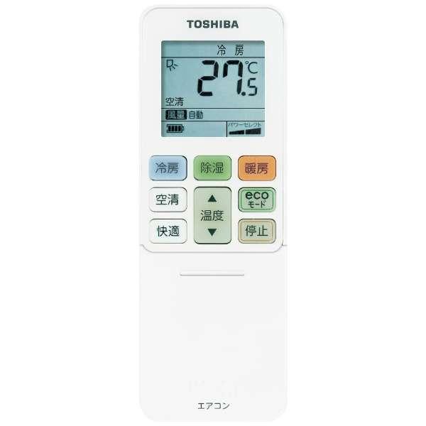 TOSHIBA 大清快 F-DXシリーズ 2.5kW 100V 主に8畳 RAS-F251DX-W-ESET 