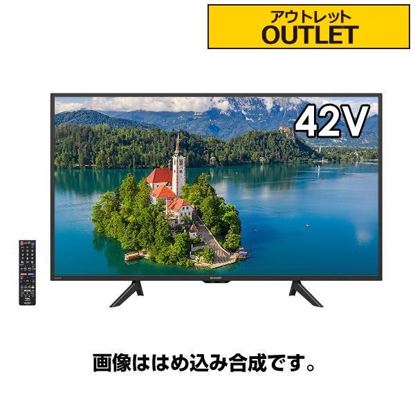 SHARP 2T-C42BE1-O-ESET 液晶テレビ AQUOS(アクオス)【42V型/直下型LED ...