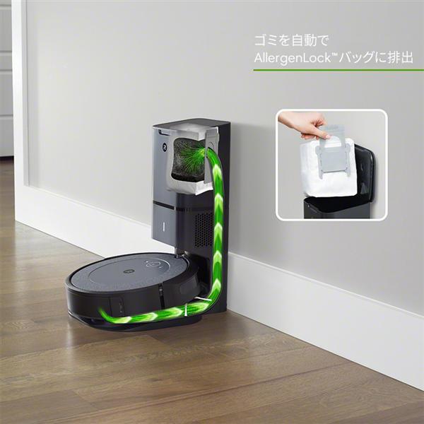 iRobot I355060-m613860-ESET ロボット掃除機 Roomba（ルンバ）i3+＆床 ...