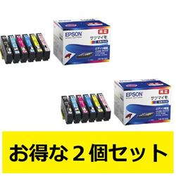 エプソン　純正インクカートリッジ　SAT-6CL（サツマイモ　6色パック）2箱