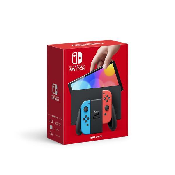 【クーポン対象外】 【当選者専用商品】【Switch】 ★ニンテンドースイッチ本体 Nintendo Switch(有機ELモデル) Joy-Con(L) ネオンブルー/(R) ネオンレッド HEG-S-KABAA5-ESET