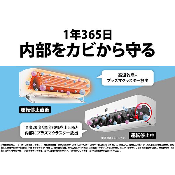 SHARP AY-R40H-W-ESET エアコン R-Hシリーズ【主に14畳/4.0KW/100V