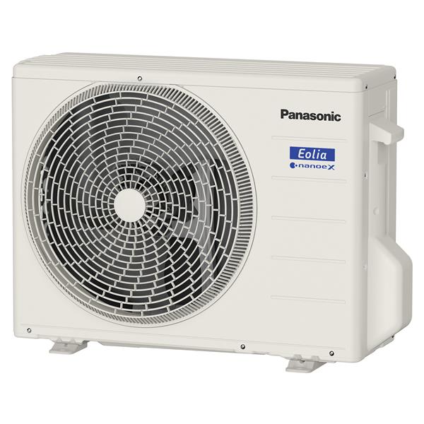 Panasonic CS-254DJR-ESET エアコン エオリア[eolia]  Jシリーズ【主に8畳/2.5KW/100V/ナノイーX9.6兆/スタンダードモデル/クリスタルホワイト/2024年モデル】 | ノジマオンライン