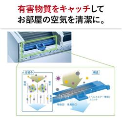 MITSUBISHI MSZ-R4024S-ESET エアコン 霧ヶ峰 Rシリーズ【主に14畳/4.0KW /200V/コンパクト設計/フィルターおそうじメカピュアホワイト/2024年モデル】 | ノジマオンライン