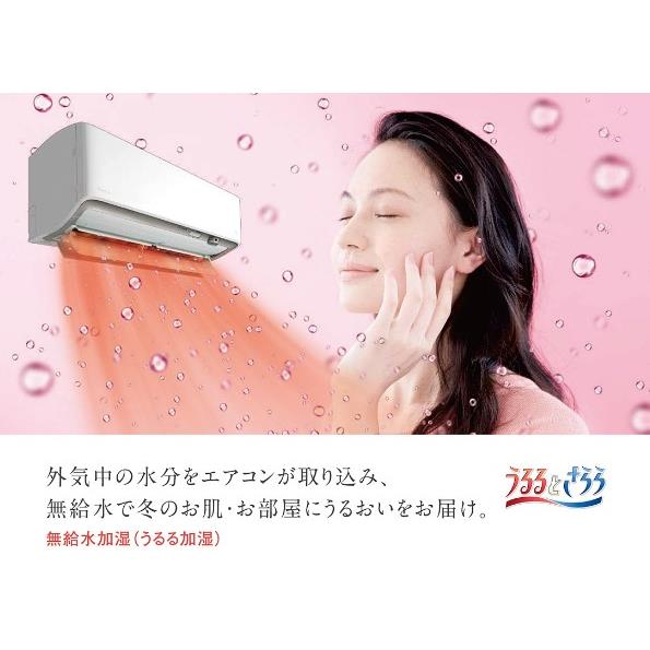 DAIKIN エアコン うるさら RXシリーズ【12畳/3.6kW/100V/加湿・除湿
