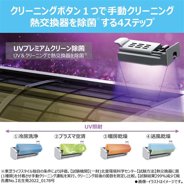 TOSHIBA RAS-U562DR-W-ESET エアコン [UDRシリーズ] 【18畳用 /5.6kw /200V /フィルター自動お掃除  /2025年モデル】 | ノジマオンライン