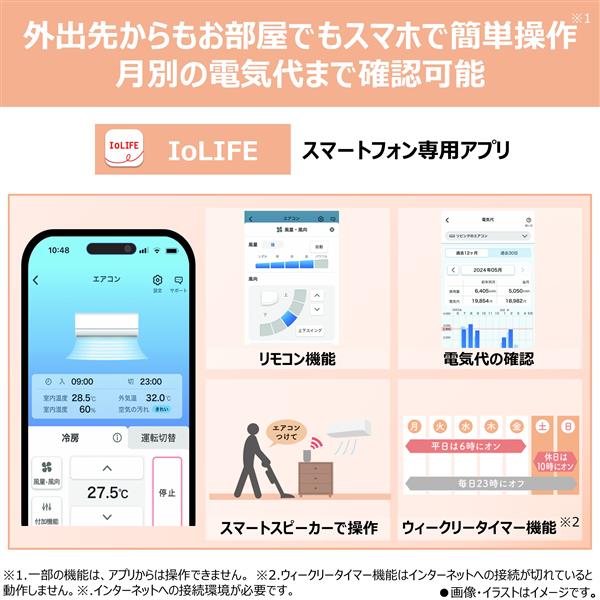 TOSHIBA エアコン [UDRシリーズ] 【8畳用 /2.5kw /100V /フィルター 