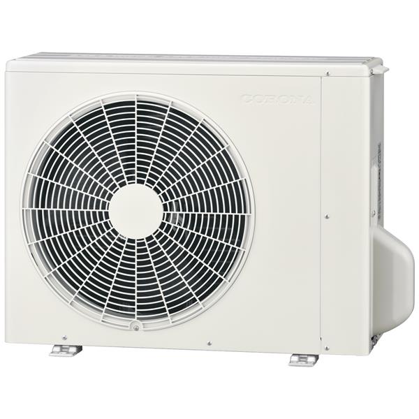 CORONA CSH-N2225R-W-ESET エアコンReLaLa Nシリーズ/6畳用/100V
