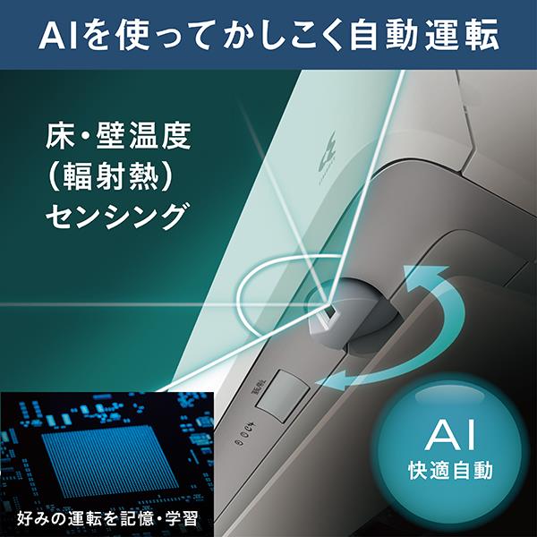 ダイキン うるさらX AN224ARS-W ルームエアコン 6畳用 2024年製 2024年モデル「うるさらX」新発売 | エアコン | ダイキン工業株式会社