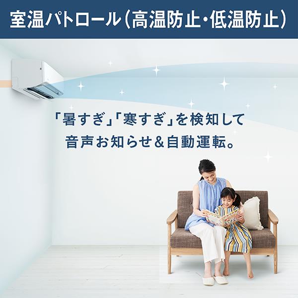 DAIKIN エアコン[うるさらX][Rシリーズ] 【6畳用 /2.2kw /100V /換気
