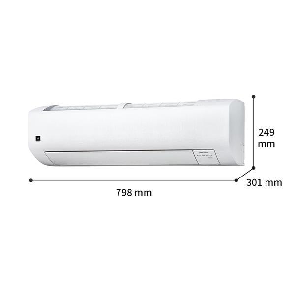 SHARP エアコンVシリーズ【主に20畳用/6.3kw/プラズマクラスター25000